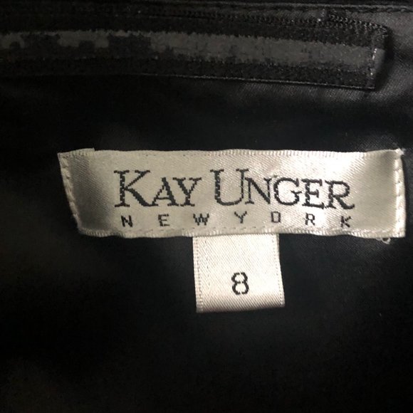 Kay Unger Silk Cocktail Gown - Picture 11 of 13